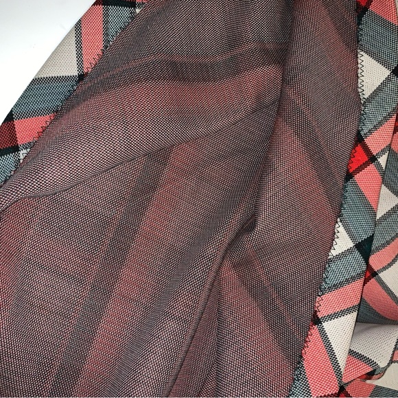 v i n t a g e :: Mod Preppy Plaid Thick Maxi Skirt Classy Tartan - Picture 9 of 13
